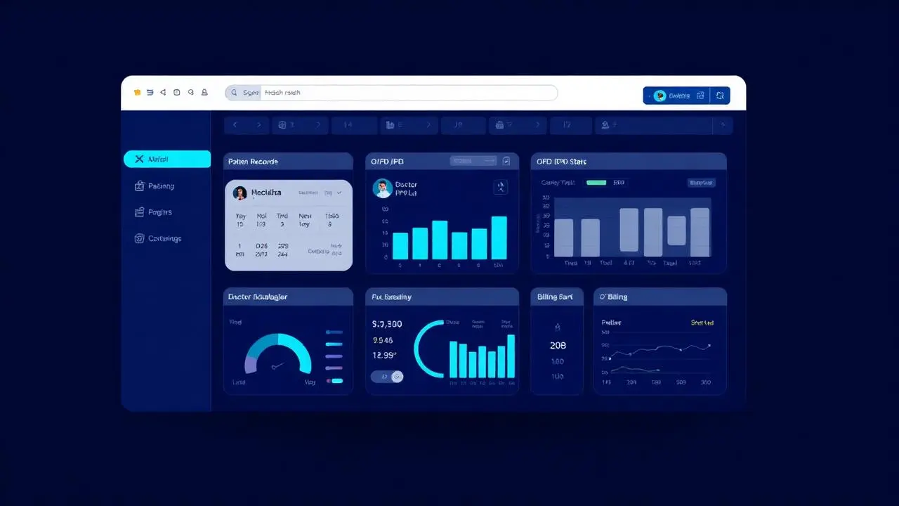 Hospital Management System demo preview
